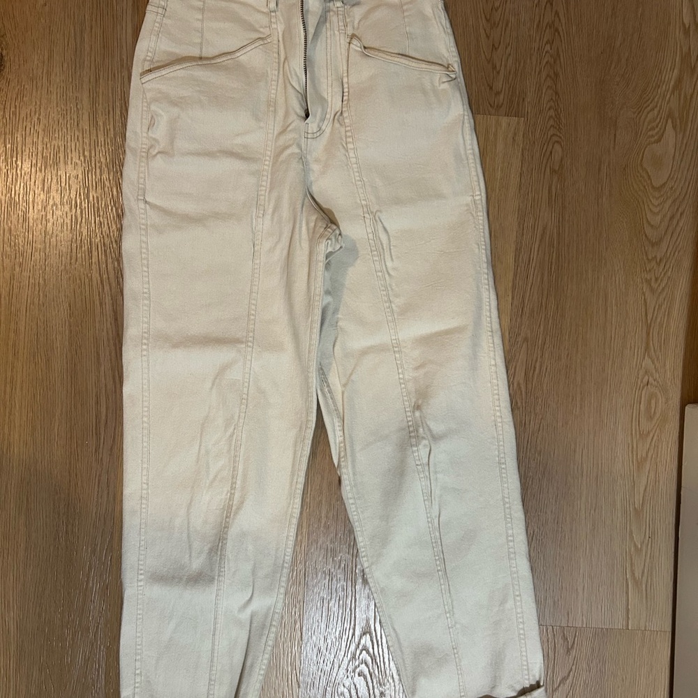 FLANNEL High-Waisted Pants